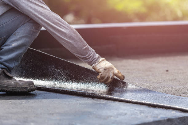 Professional Crawl Space Encapsulation technician working in Robbins, NC